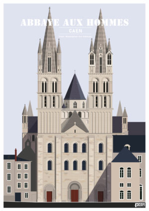 Illustration Abbaye-aux-Hommes