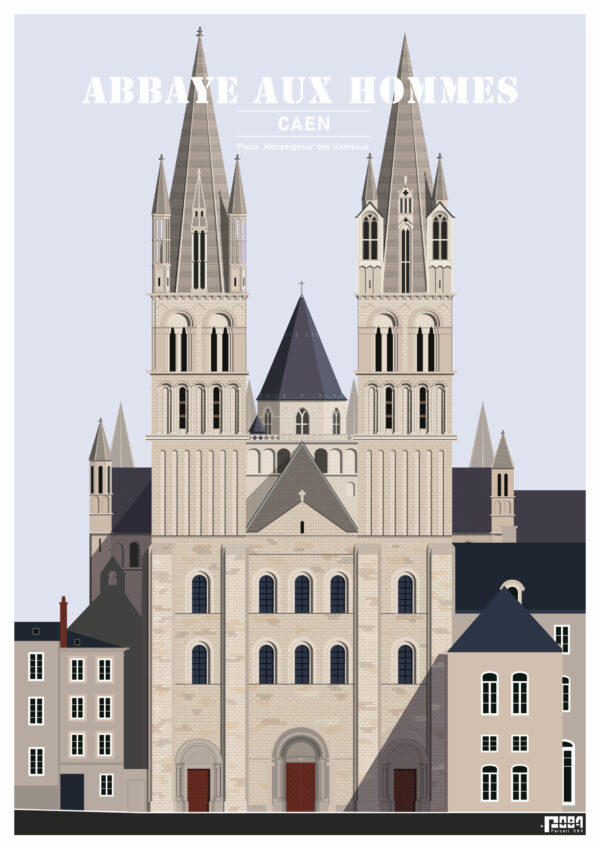 Illustration Abbaye-aux-Hommes