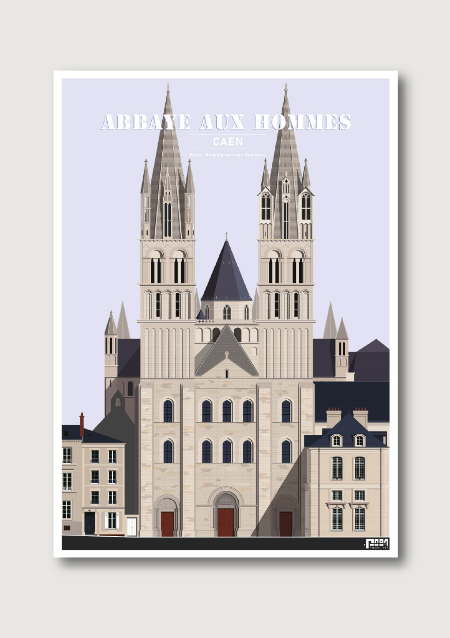 Illustration Abbaye-aux-Hommes